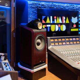 Kalimba-studio-regia-SSL-console-casse