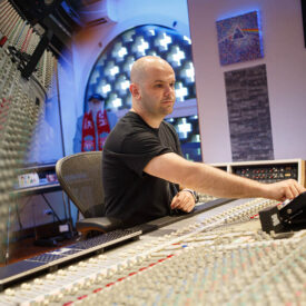 Corrado Molon al lavoro in Kalimba Studio