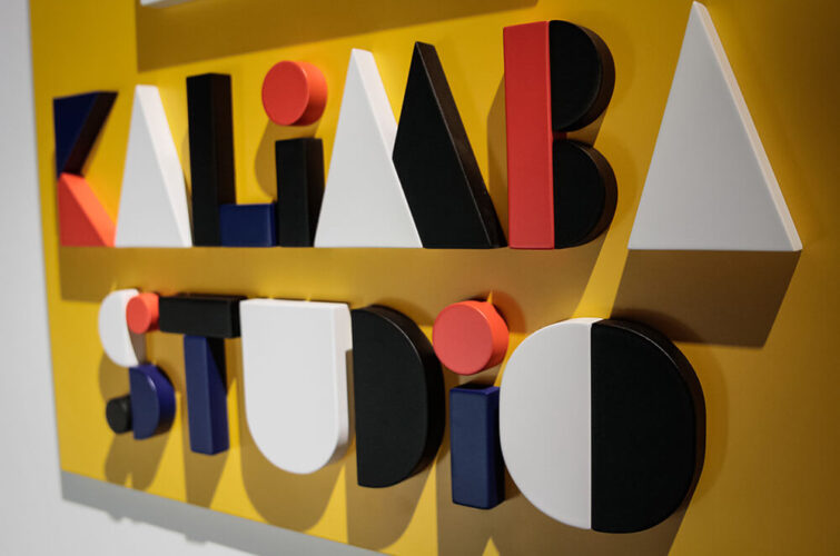 Logo 3D Kalimba studio produzione musicale